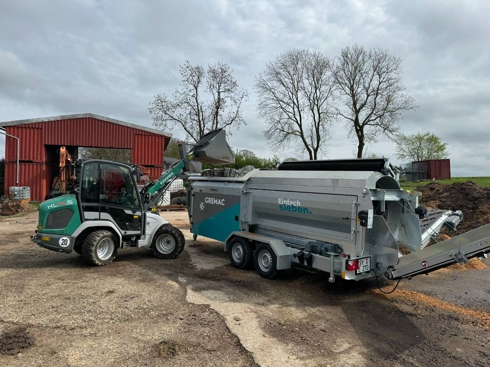 mobile Siebanlage 3,5t Gremac E2+ mieten bei SiebTech – 2