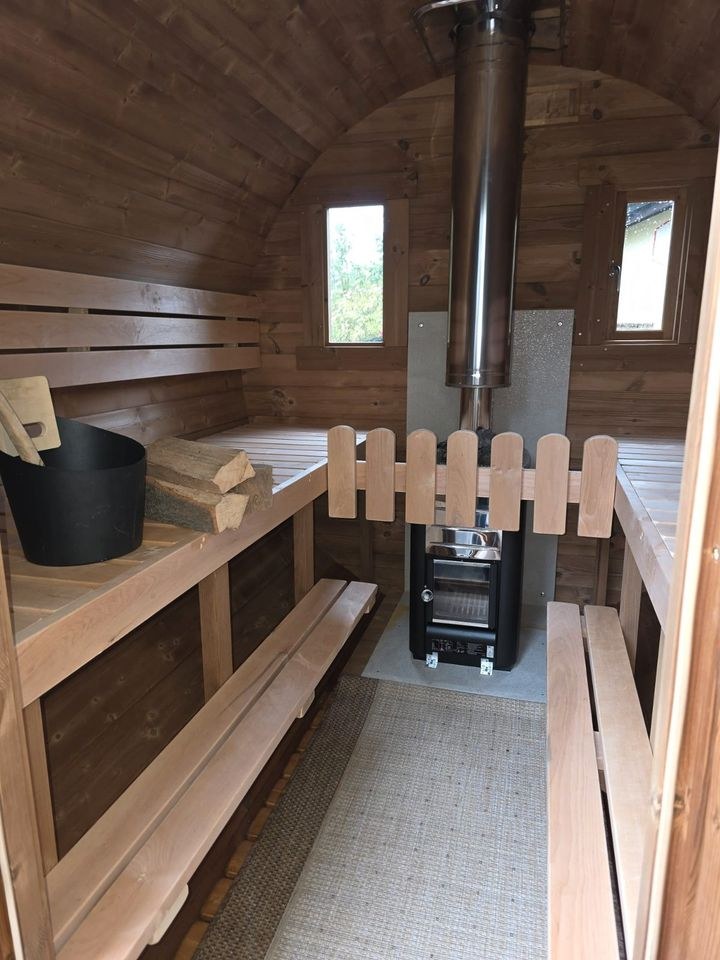 Mobile Premium Fasssauna mieten in Meinerzhagen – das Besondere – 4