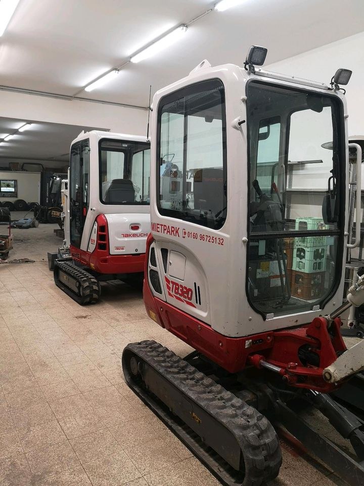 Minibagger Bagger Powertilt mieten bei Stemper – 2