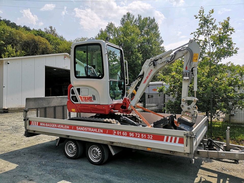 Minibagger Bagger Olsberg mieten bei Stemper – 3