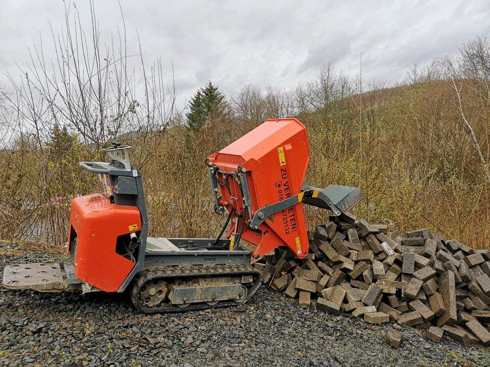 Kettendumper Minidumper Bagger mieten in Bestwig – für Aushub & Schutt – 4