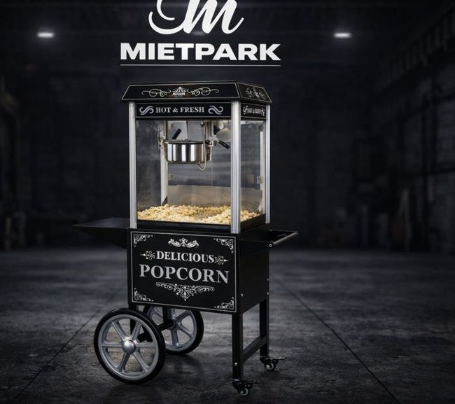Popcornmaschine mieten bei TM Mietpark – Kino-Popcorn selbst gemacht