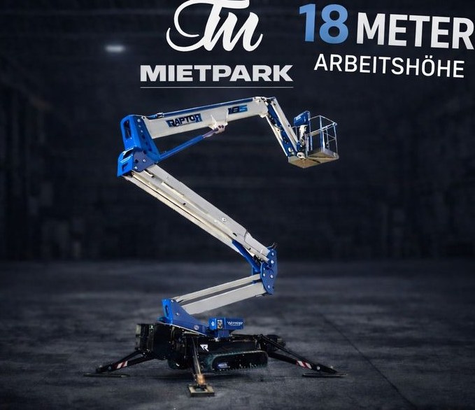 Arbeitsbühne 18m Hubsteiger Hebebühne mieten bei TM Mietpark
