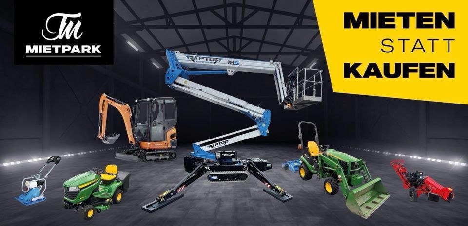 Bagger Steiger Arbeitsbühne Häcksler mieten bei TM Mietpark – 2