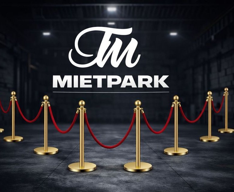 VIP Absperrpfosten GOLD mieten bei TM Mietpark – für jedes Wetter