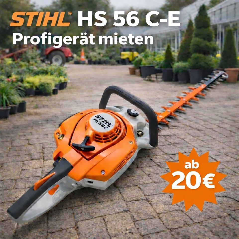 Heckenschere Benzin STIHL Hecke schneiden mieten bei TM Mietpark – 2