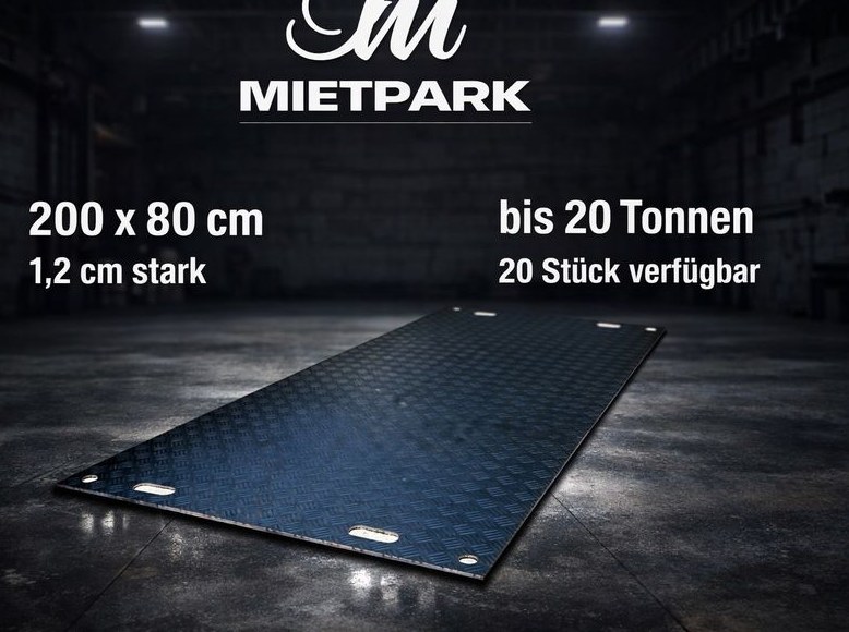 Baggermatten Rasenschutzmatten mieten bei TM Mietpark – 2