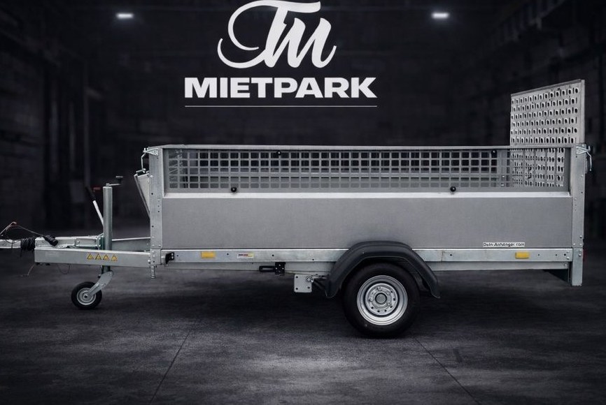 Kippanhänger Rampe Anhänger Trailer Transport mieten bei TM Mietpark