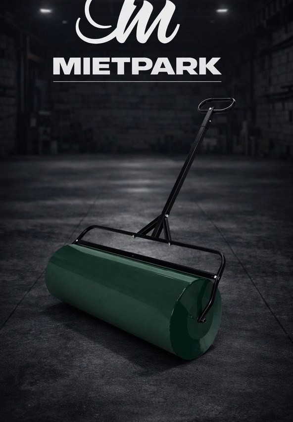 Rasenwalze 90cm Gartenwalze Bodenwalze 63L mieten bei TM Mietpark