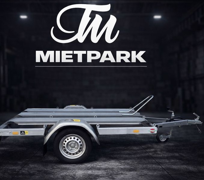 Motorradanhänger 2 Motorräder Trailer Anhänger mieten bei TM Mietpark