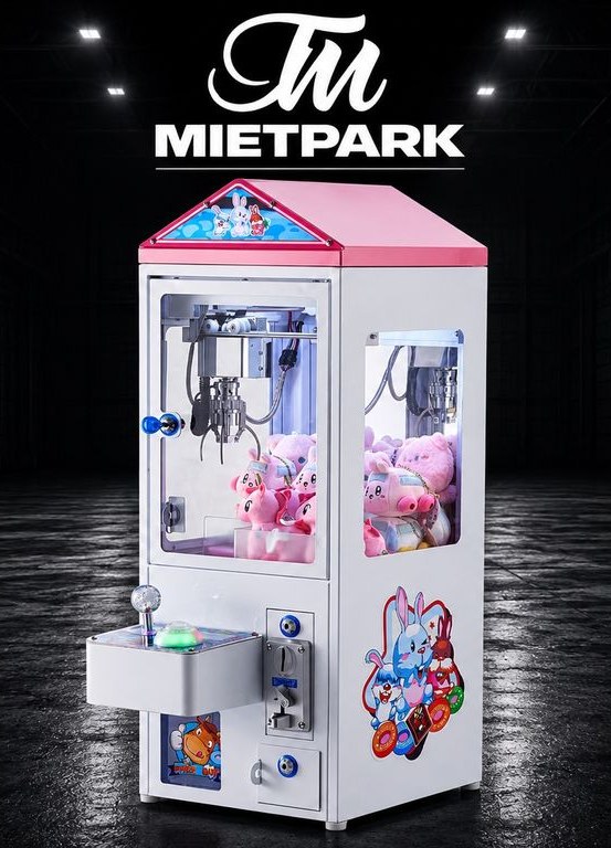 Greifautomat Kindergeburtstag mieten bei TM Mietpark – Spiel & Spaß