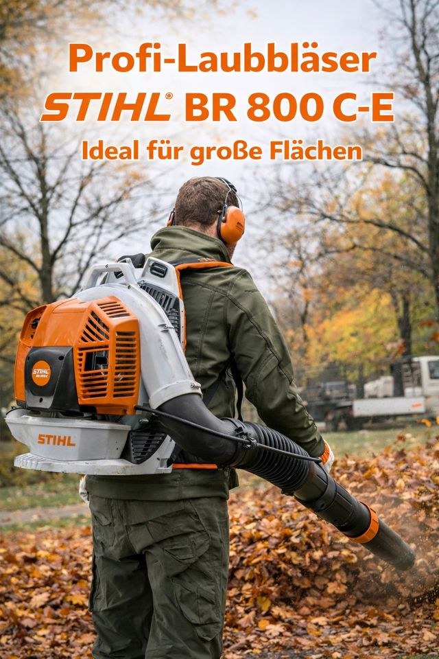 Stihl BR 800 Laubbläser Laubpuster mieten bei TM Mietpark – 3