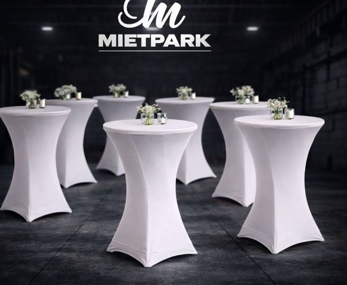 Stehtisch perfekt mieten bei TM Mietpark – für Empfang & Party