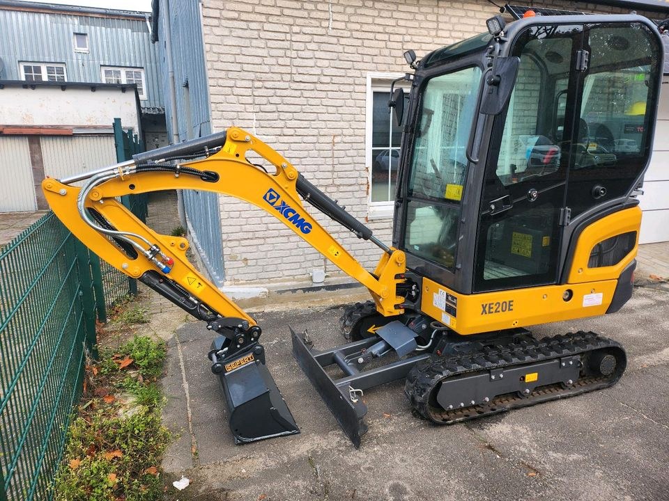 XCMG XE20E Minibagger 2t mieten bei Top Preis Vermietung