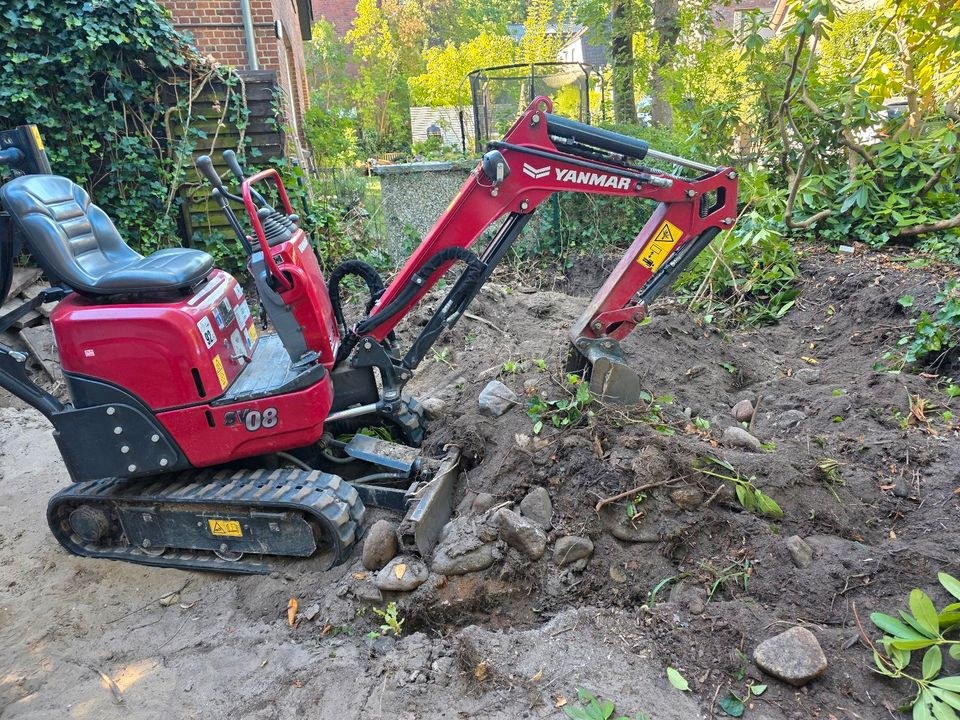 Yanmar SV08 1C Microbagger klein stark mieten bei Top Preis Vermietung