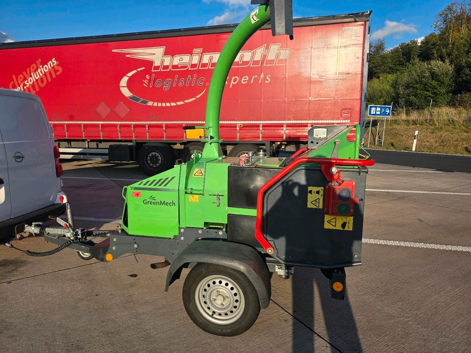 GreenMech Arborist 130 Häcksler mieten bei Top Preis Vermietung