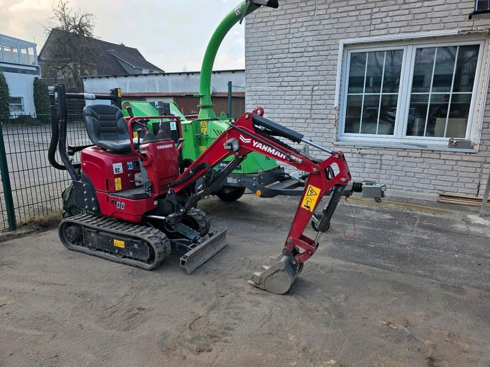 Yanmar SV08 1C Microbagger mieten bei Top Preis Vermietung