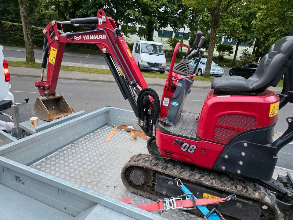 Yanmar Microbagger klein stark einsatzbereit mieten – 2
