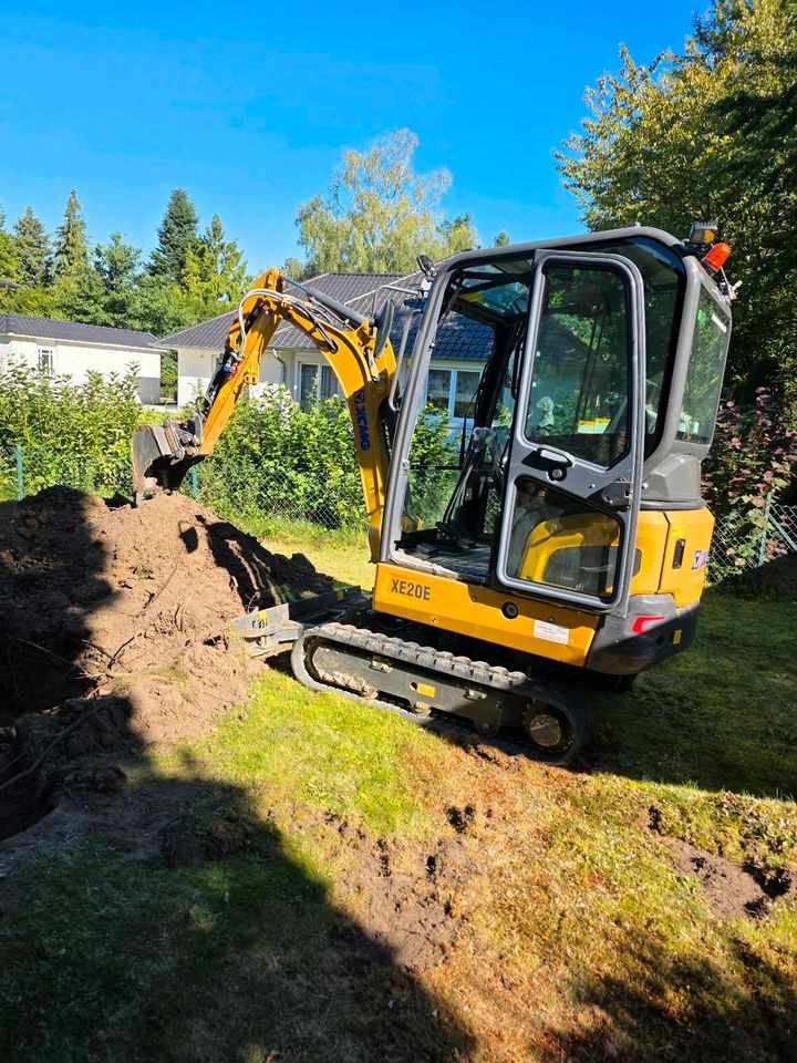 XCMG XE20E Minibagger 2t mieten bei Top Preis Vermietung – 3