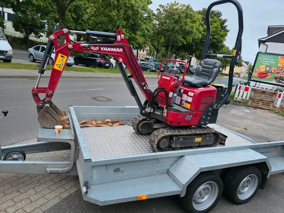 Yanmar SV08 1C Microbagger mieten bei Top Preis Vermietung – 4