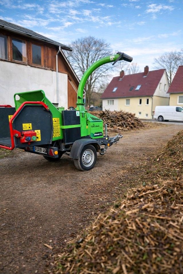 GreenMech Arborist 130 Häcksler mieten bei Top Preis Vermietung