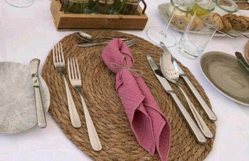 Platzsets rund Wasserhyazinthe SEEGRAS mieten in Waging am See