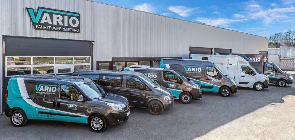 Transporter 9 Sitzer Auto mieten bei Vario – für Gruppe & Team