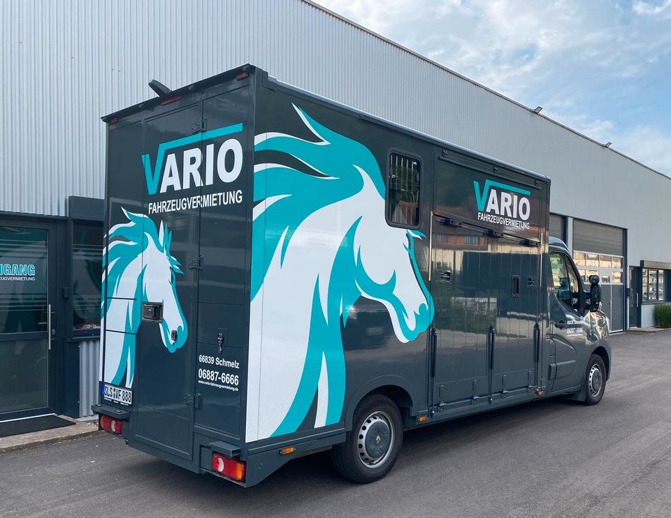 Pferdetransporter mieten bei Vario – für Umzug, Garten & Transport