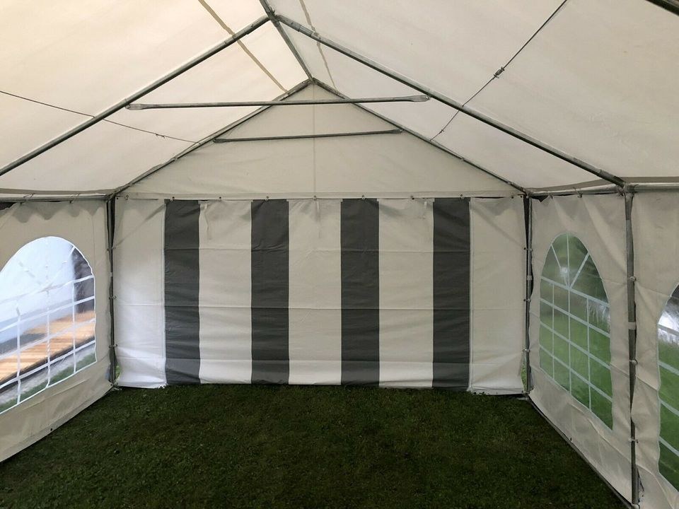 Stabile Partyzelte 4x6m Zubehör mieten in Hattenhofen – 4