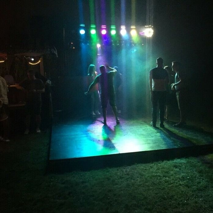 Musikanlage Lichteranlage LED Beleuchtung mieten in Hattenhofen – 3
