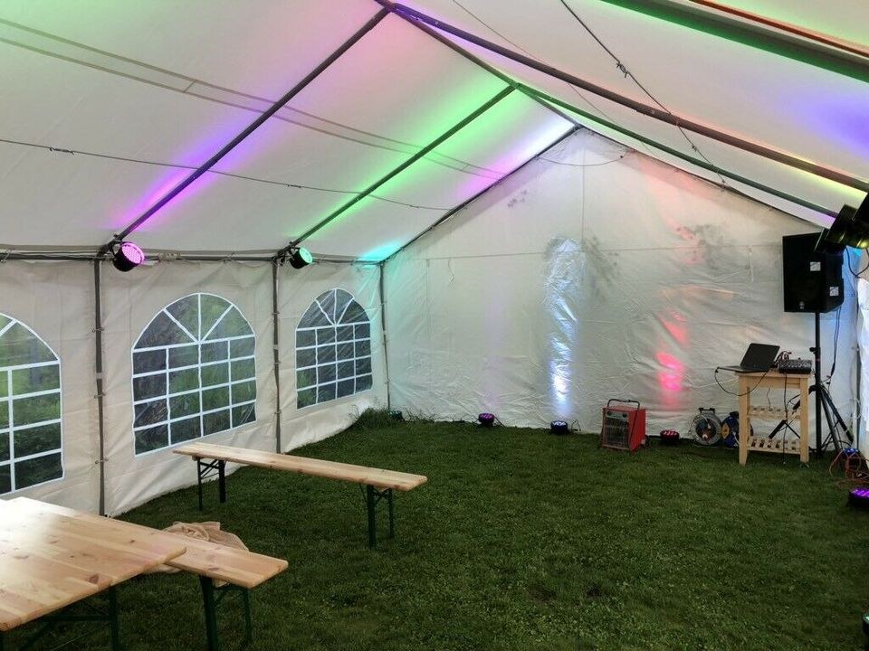 Große stabile Partyzelte Festzelte mieten in Hattenhofen – 4