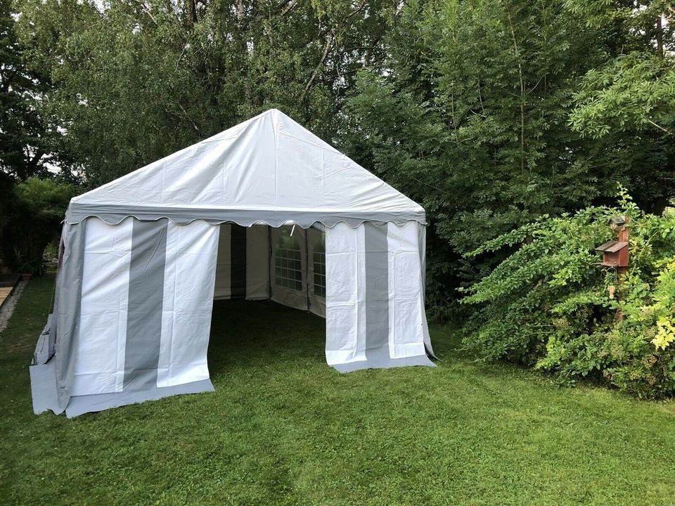 Stabile Partyzelte 4x6m Zubehör mieten in Hattenhofen – 2