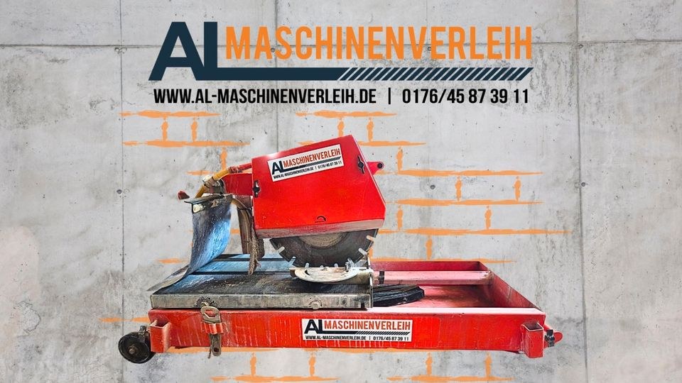 Steinschneidemaschine Nassschneider mieten in Löhne