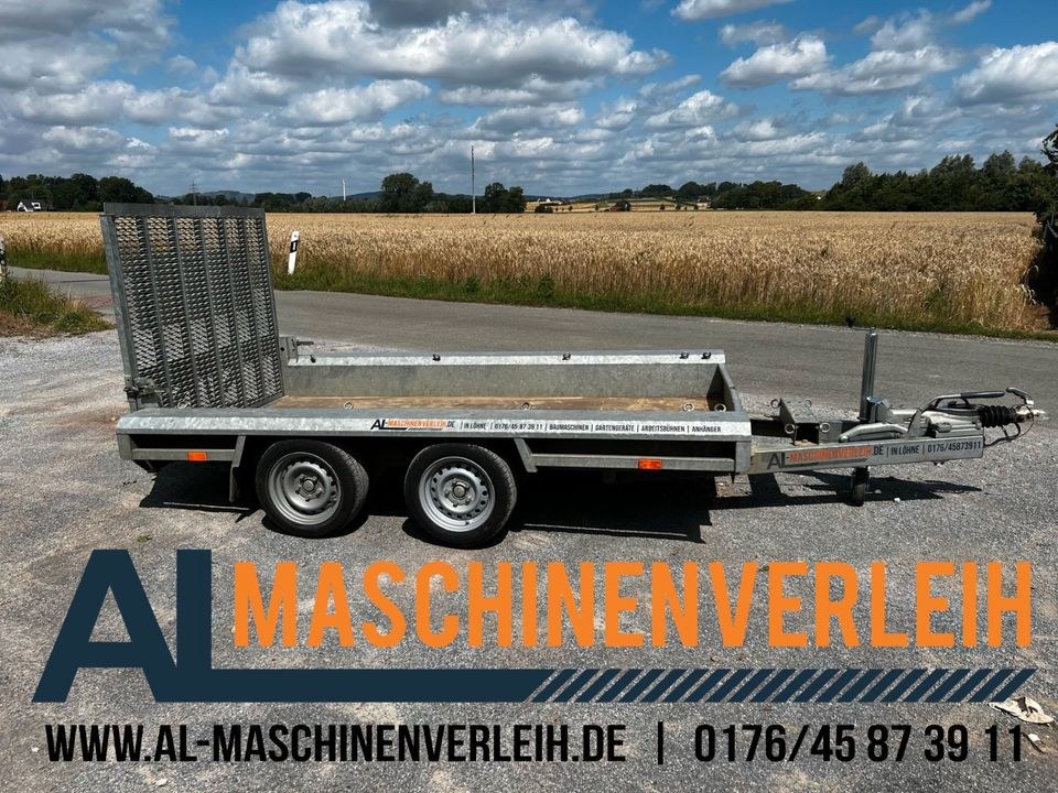 Baumaschinenanhänger 3,5t mieten in Löhne – für Umzug & Baumarkt