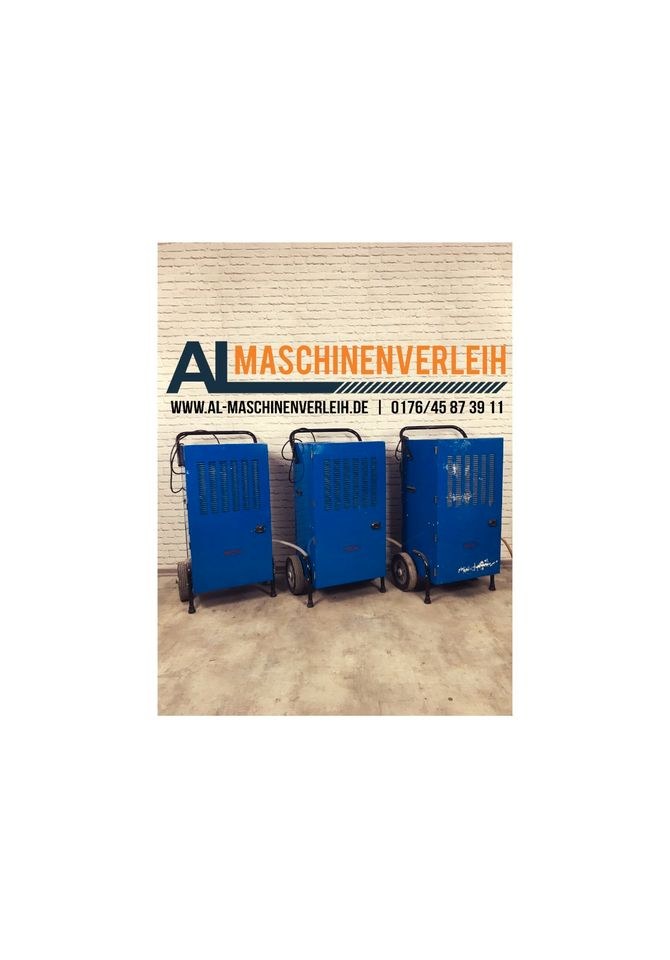 Profi Bautrockner 120 Liter mieten bei AL Maschinenverleih Internet
