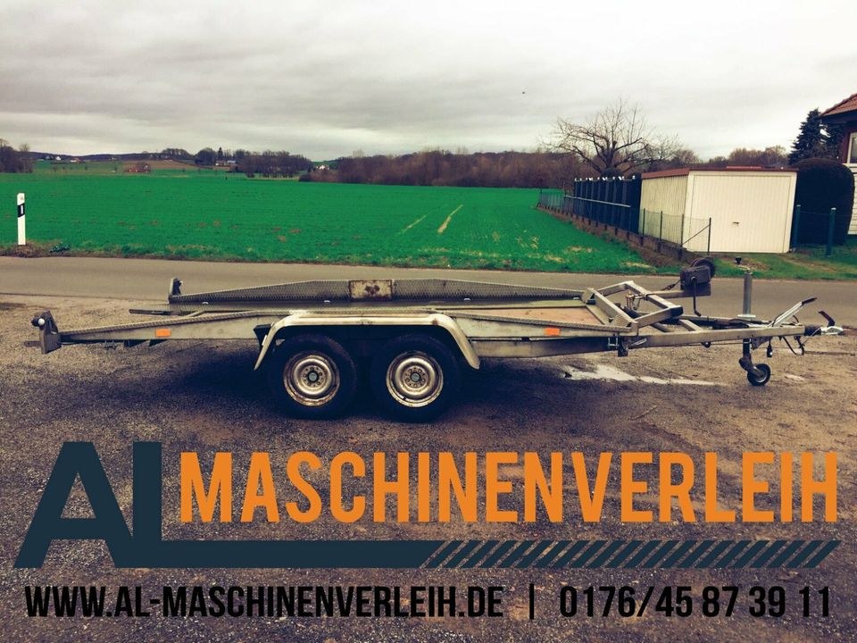 Autotrailer Autotransporter Tieflader mieten in Löhne