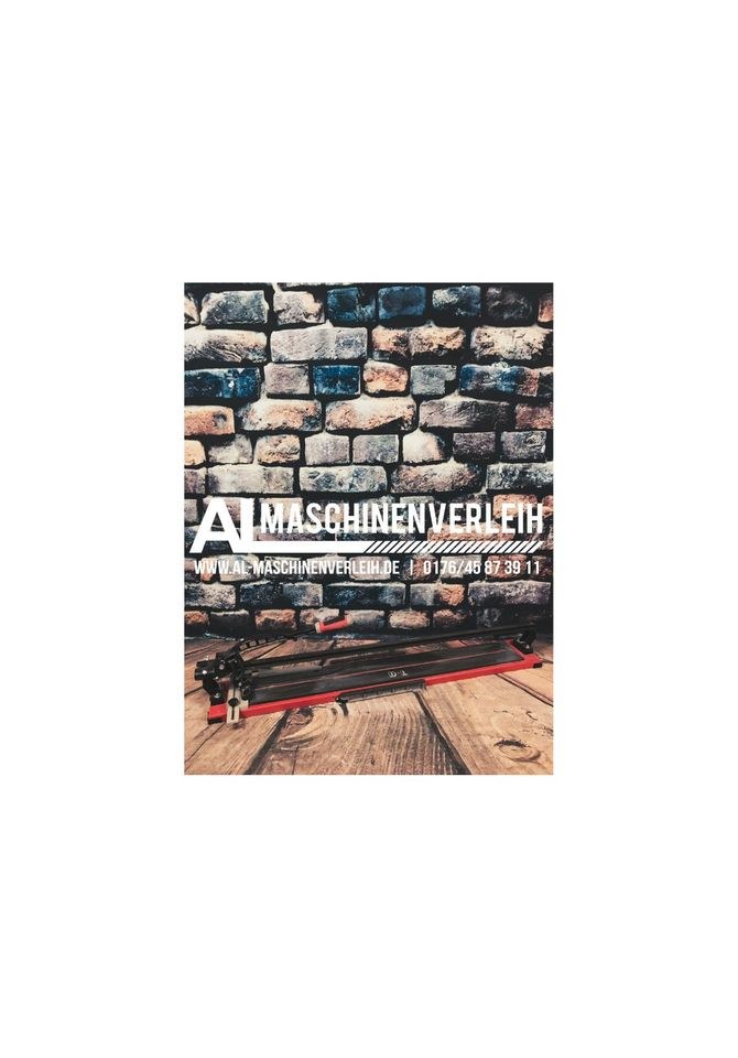 Fliesenschneider 1000 mm mieten in Löhne – für Bau, Garten & Sanierung