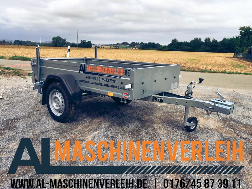 750 kg Transportanhänger mieten in Löhne – für Umzug & Baumarkt