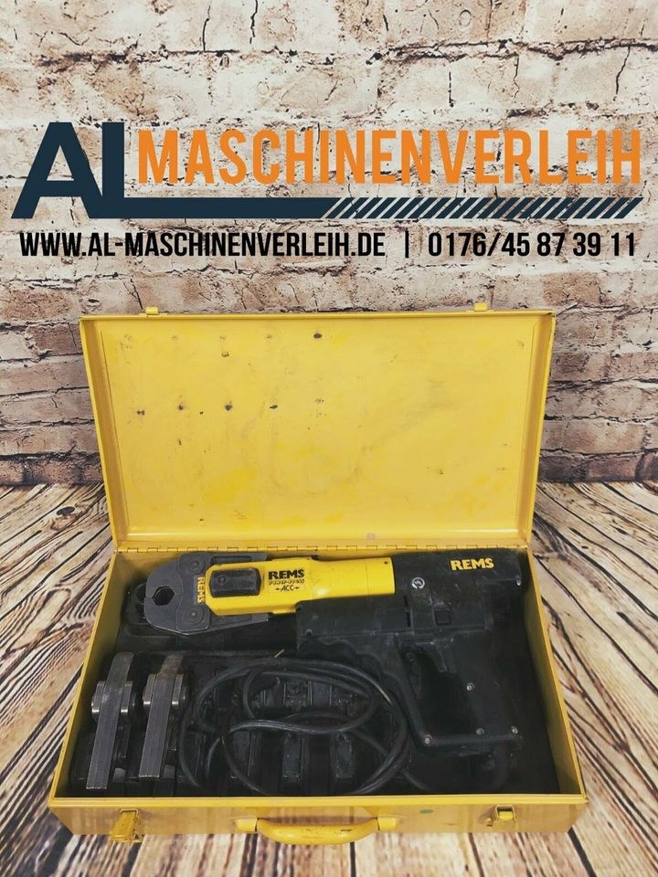 Pressmaschine Presszange Rohrpresse mieten in Löhne – 2