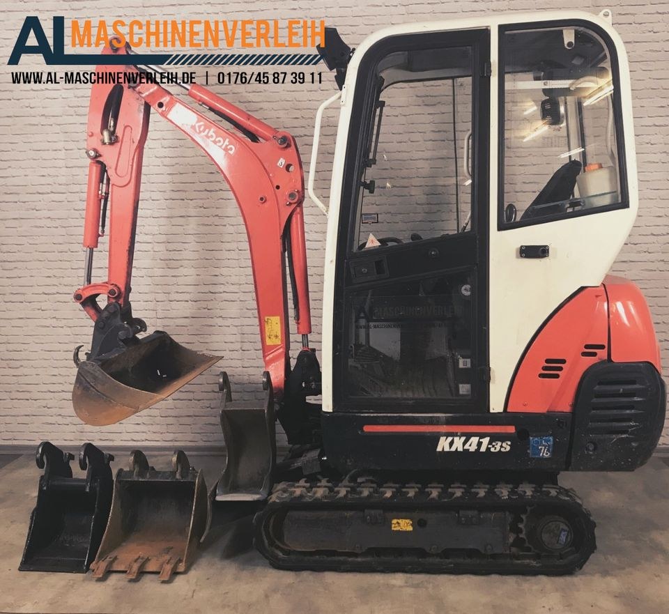Kubota Minibagger 1,7 Tonnen mieten bei AL Maschinenverleih Internet – 2
