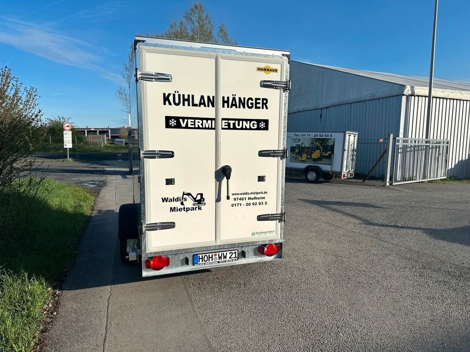 Kühlanhänger Kühlwagen &Feiern mieten bei Waldis Mietpark – 2