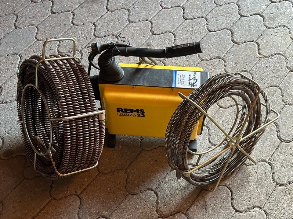 Rohrreinigungsmaschine Rems Cobra 22 mieten bei Waldis Mietpark