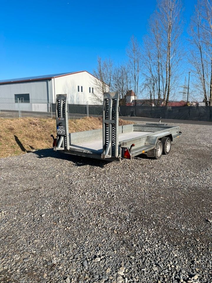 Baumaschinenanhänger Transportanhänger Anhänger mieten – 4