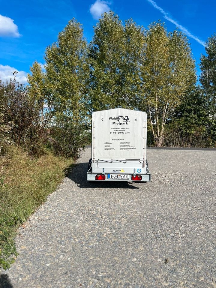 Planenanhänger Anhänger mieten bei Waldis Mietpark – 2