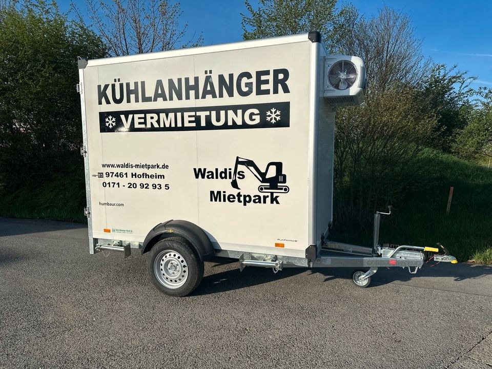 Kühlanhänger Kühlwagen &Feiern mieten bei Waldis Mietpark