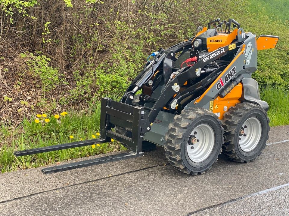 Miniradlader Giant SK 252D Radlader Skid mieten bei Waldis Mietpark – 3