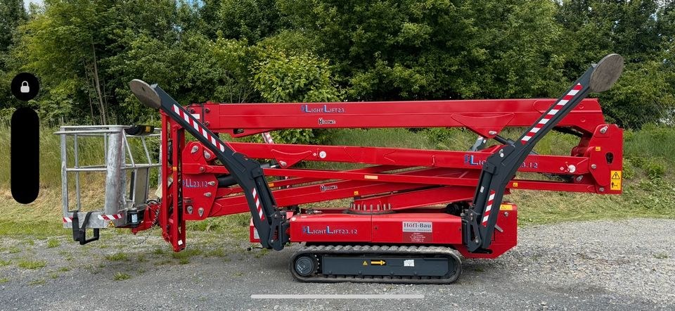 Raupenbühne Hinova Arbeitsbühne Steiger mieten bei Waldis Mietpark – 2
