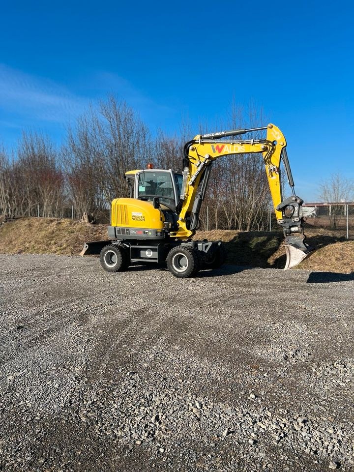 Mobilbagger Radbagger Wacker Neuson EW65 N mieten bei Waldis Mietpark – 2