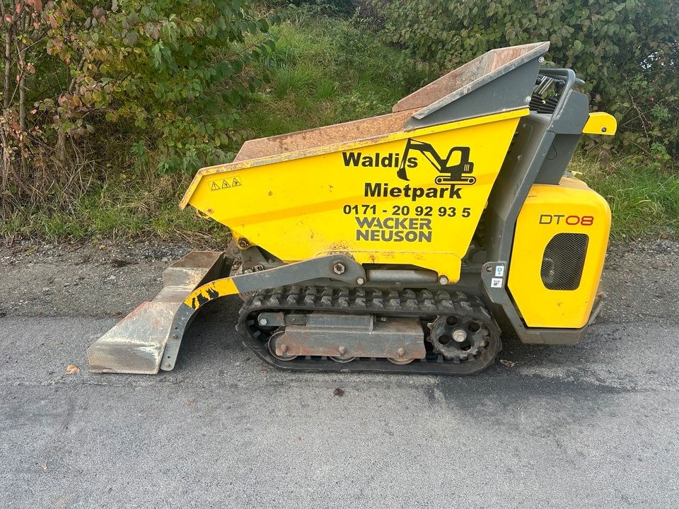 Dumper Kettendumper Motorschubkarre mieten bei Waldis Mietpark