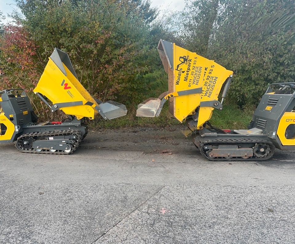 Dumper Kettendumper Motorschubkarre mieten bei Waldis Mietpark – 4